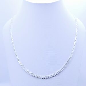 Cadena en Plata para Hombre Doble Eslabón
