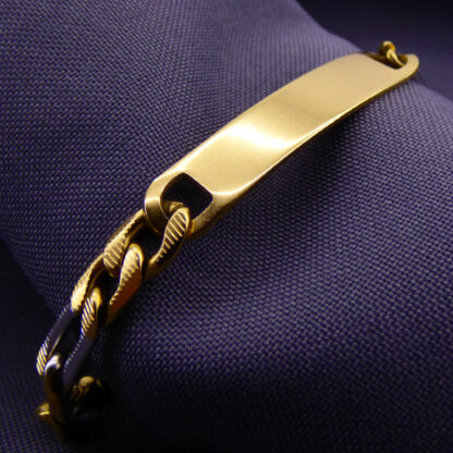 Pulsera en Acero para Caballero Tejido Cartier Doble Tono - Imagen 2