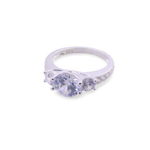 Anillo de Compromiso Tres Piedras