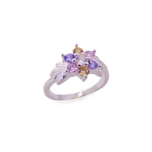 Anillo Flower Colorful