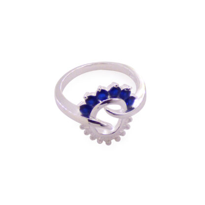 Anillo Blue and White - Imagen 2