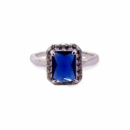 Anillo Marquesa Baguette Blue - Imagen 2