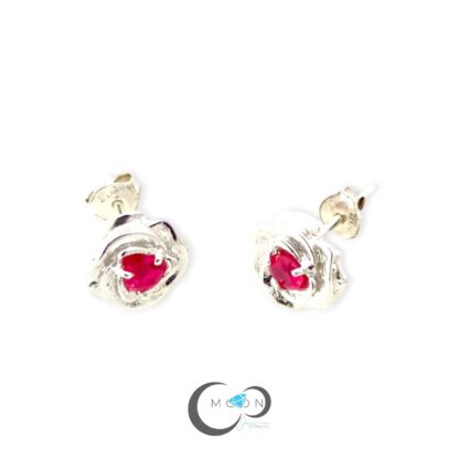 Arete Rosa Red